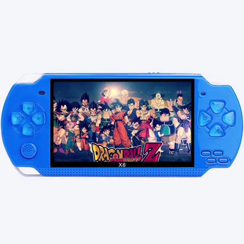 

Handheld Game Player 4.3-inch HD LCD Screen 128-bit Game Player PSP Memory Expansion Support Film Music E-book Album Function