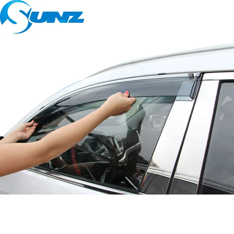 Оконный козырек для Honda FIT JAZZ 2003 боковые оконные дефлекторы дождевики Sedan