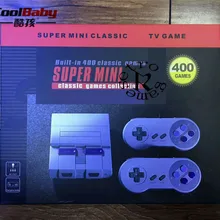Игровая консоль Ретро Классическая портативная игровая приставка портативный мини семейный ТВ видеоприставки Встроенный 400 игр двойной геймпад