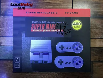 

Game Console Retro Classic Handheld Game Player Console Portable Mini Family TV Video Consoles Built-in 400 Games Dual Gamepad