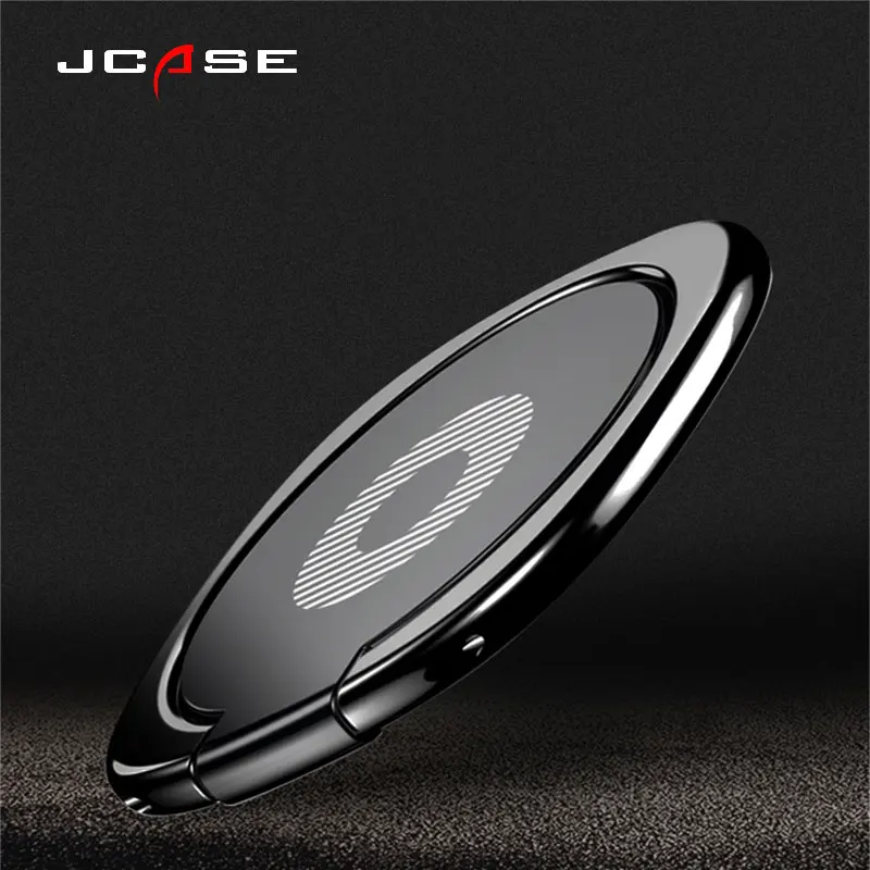 Jcase Metal Finger Ring Holder For iPhone 8 7 Samsung Phone Ring Mobile Phone Holder Stand For Magnetic Car Phone Holder Stand