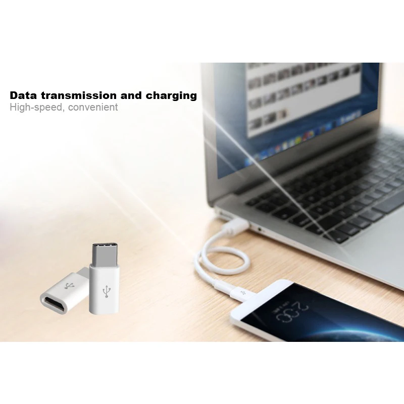 Микро кабель с разъемом USB Type C 3 1 адаптер из алюминиевого сплава для мужчин и