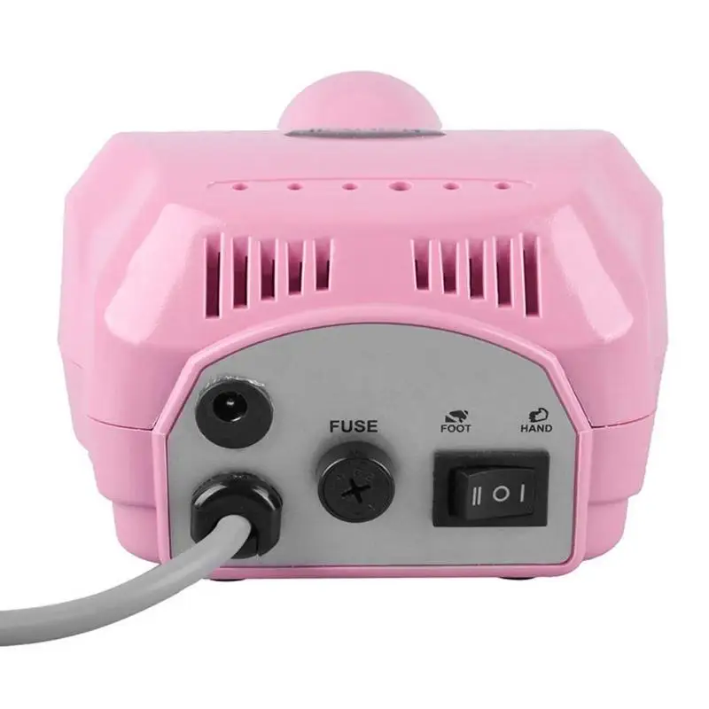Профессиональная электрическая дрель для ногтей 220 в EU Plug Pro электрическая дрель для ногтей машинка для маникюра Полирующий гвоздь инструмент для гель-лака резьба