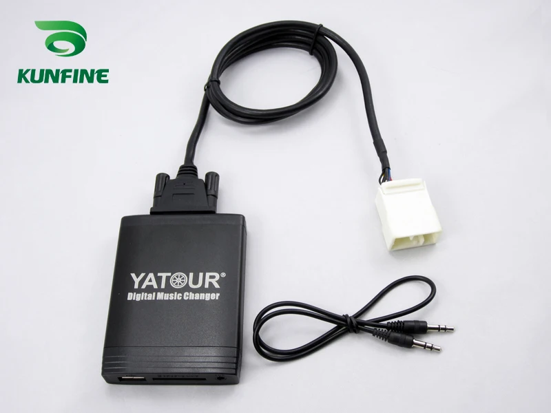 Автомобильный цифровой музыкальный адаптер Переходник USB SD Aux MP3 интерфейс