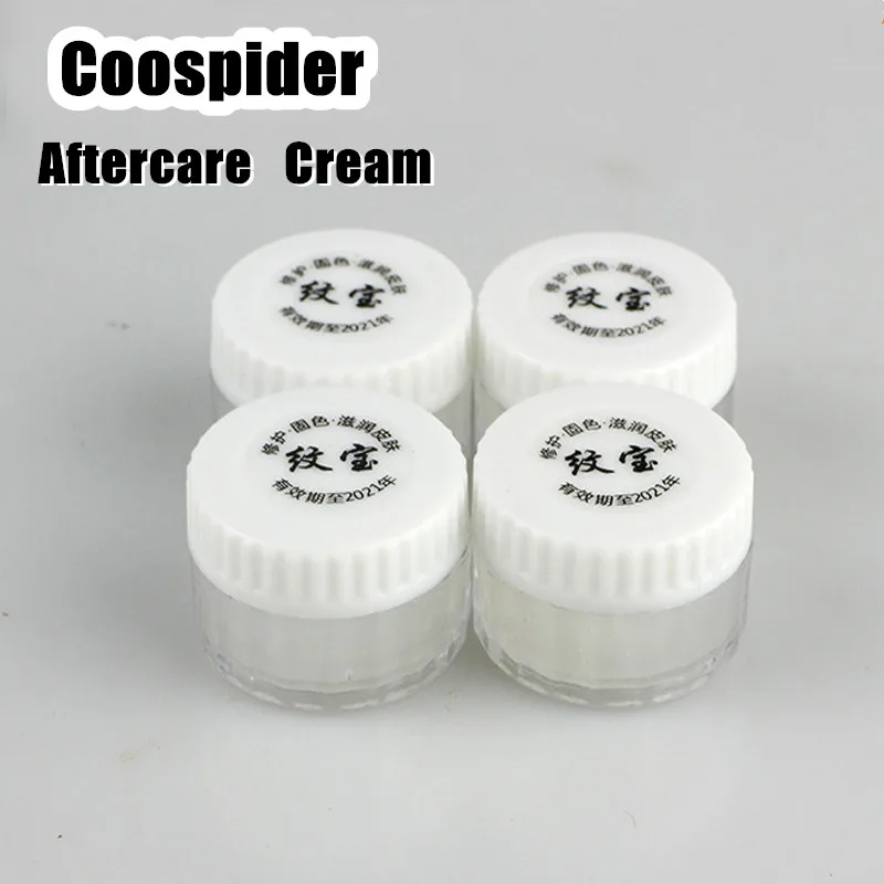 

Coospider 50pcs/lot Permanent Makeu Eyebrow Lips Aftercare Cream Skin Healing Recovery Tattoo Nursing Repair Ointments