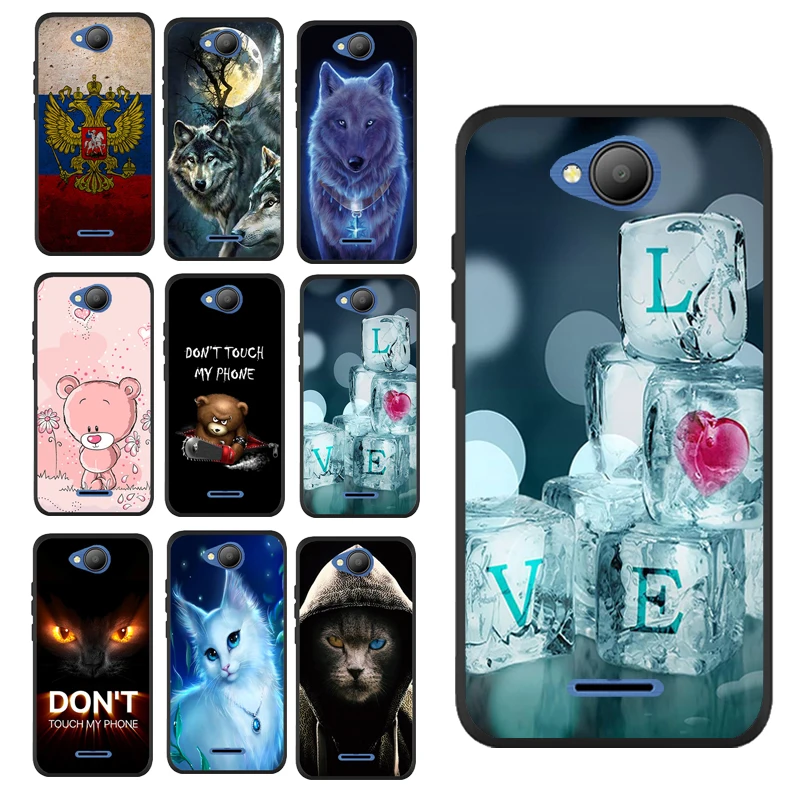 Для BQ 4501G Романтический Love Ice Art чехол Чехол для BQ-4501G Fox Easy Shell сумка корпус телефона