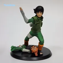 Naruto Action Figure Rock Lee PVC Figure 140mm Anime Naruto Shippuden Collectible Model Toy Konoha no Utsukushiki Aoi Yaju N04