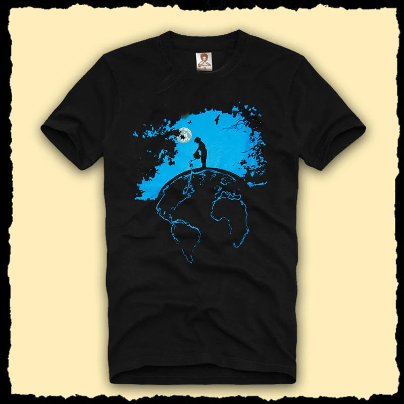 Water The World Men'S T-Shirt Graphic Global Warming Nature Novelty Tee Top Quality Summer 2019 Fashion Cotton | Мужская одежда