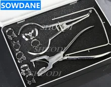 German Stainless Steel High Quality Dental Dentist Rubber Dam Kit Dental Surgical Instruments Set CE German Stainless Steel High Quality Dental Dentist Rubber Dam Kit Dental Surgical Instruments Set CE