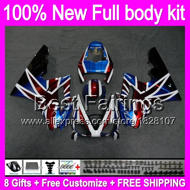 

Fairing Red blue For TRIUMPH Daytona 675 02-08 02 03 04 05 06 07 08 08 08 B22 NEW Red blue blk 2002 2006 2007 2008 2008 +decals