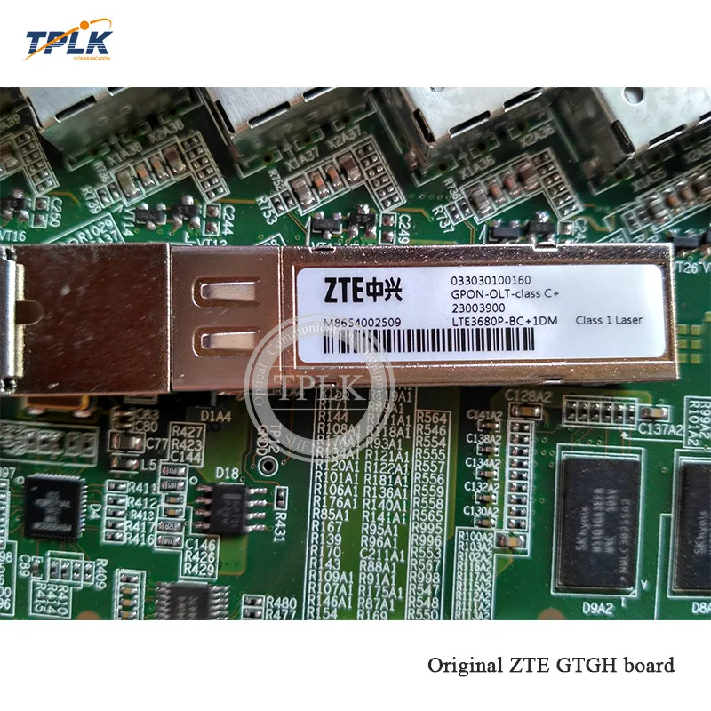 Горячая zte GTGH C+ плата 16 портов GPON плата для zte C300 C320 OLT, с 16 SFP C+ модули