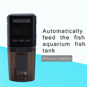 

Mini LCD Auto Automatic Aquarium Fish Tank Digital Food Feeder Feeding Timer New automatically and manually