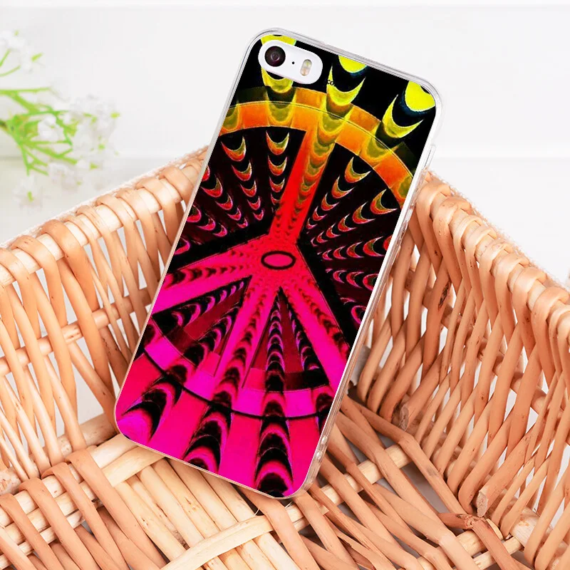 Hippy Hippie Psychedelic Art Peace Coque Shell чехол для телефона iphone 12 11 Pro 8 7 6 6S Plus X 5 XS XR XSMAX|case cover|phone