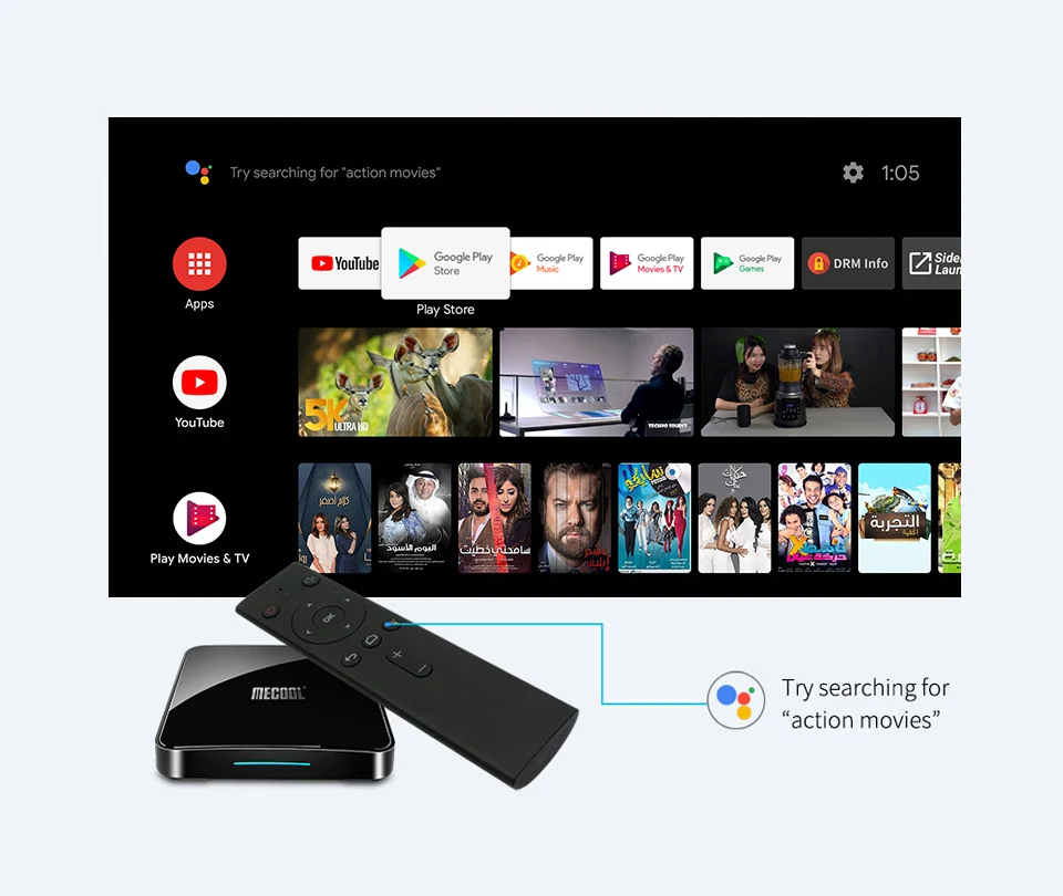 KM3 IPTV France Spain Arabic Android 9.0 SUBTV Subscription 1 Year Code 4G 64G BT 4.0 4K IPTV Canada Finland Italy France IPTV (4)