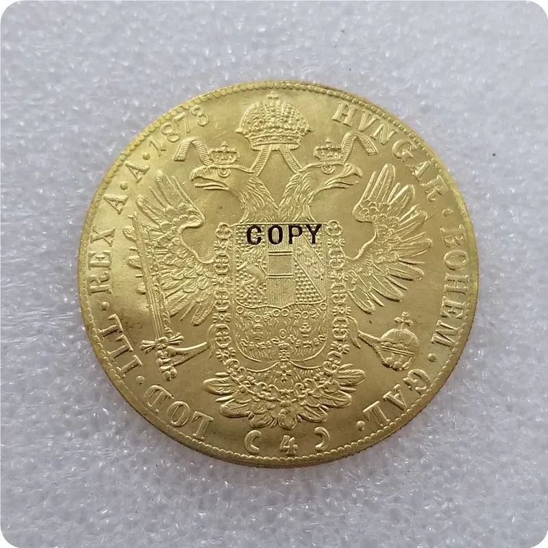 1873-1894 Австрия 4 дуката копия монет