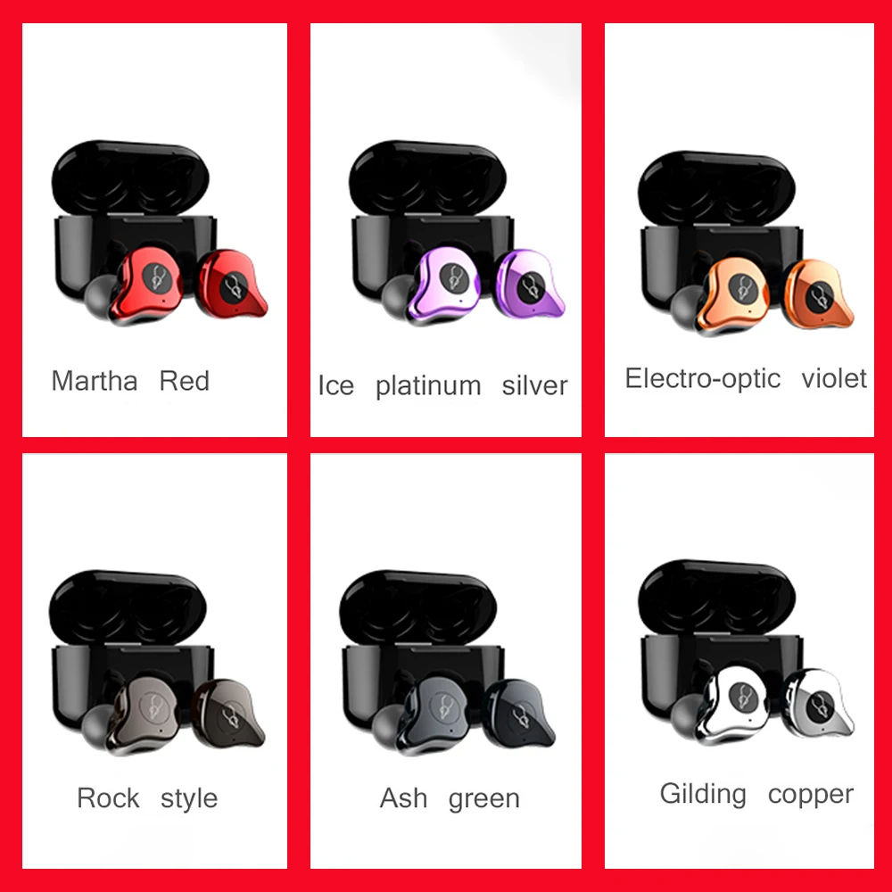 17  SABBAT E12 Professional Bluetooth 5.0 Earphone Wireless Headset HiFi Sports Earbuds Headphone Noise Isolation in ear headphones  (1)