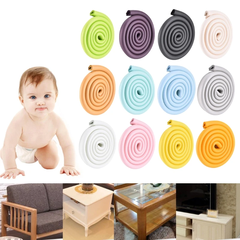 

2m Baby Safety Corner Desk Guard Rubber Table Protection Kids U Shaped Soft Edge