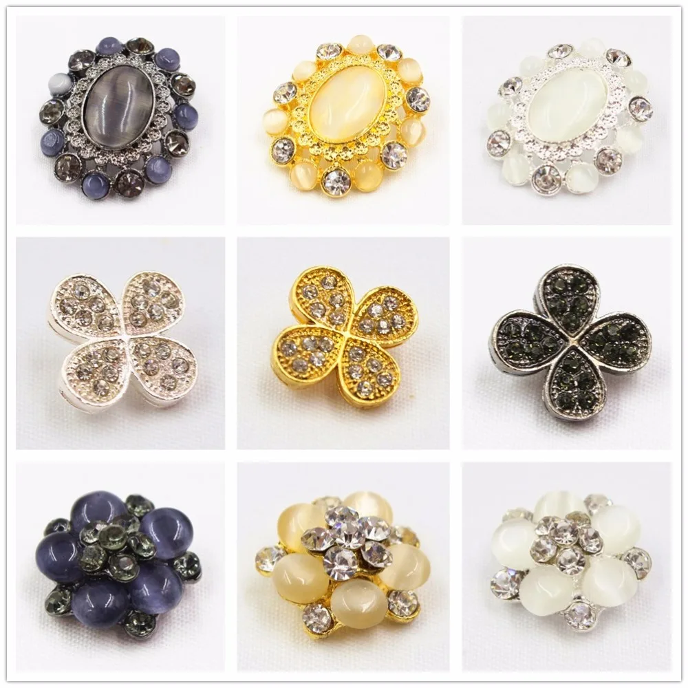 

165189F1 , 1 pcs Acrylic diamond jewelry metal buttons , Button Jewelry , coat buttons DIY handmade clothing accessories