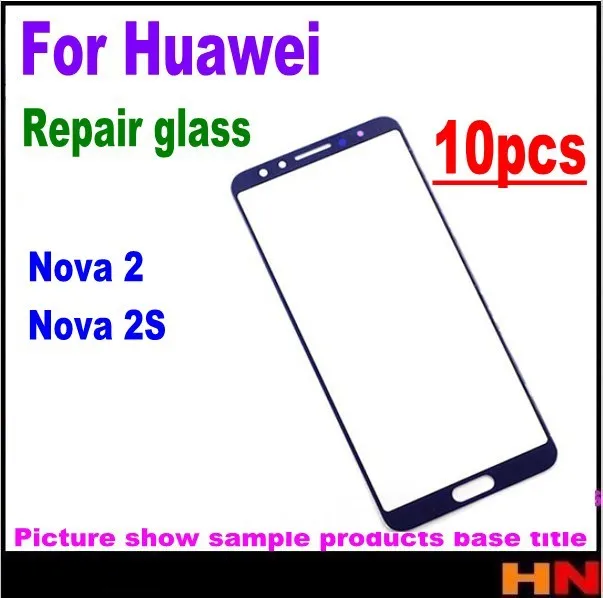 10 шт. запасные части для переднего стекла ЖК-экрана Huawei NOVA 2 2S | Мобильные телефоны
