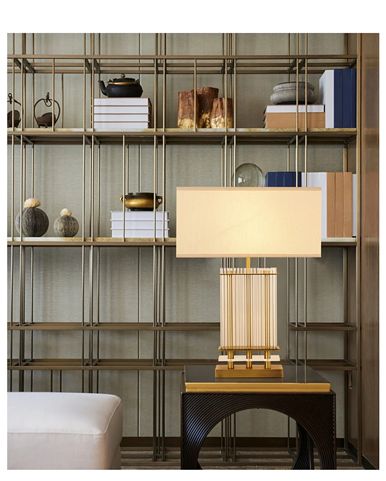 Золотая настольная лампа креативная ткань абажурная настольная лампа для спальни кабинет гостиная