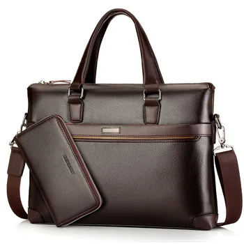 

Business Briefcase Men's Laptop Handbag Men Shoulder Messenger Bags Designer Briefcase High Capacity Crossbody Bag Travel Bags