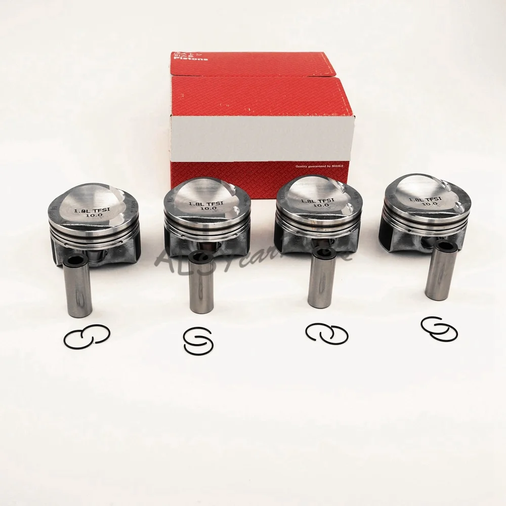 YIMIAOMO OEM 4 шт. поршни 82 5 мм штифт 21 06H 107 065 BS для VW Golf Passat Audi A3 A4 A5 TT Skoda Superb Seat Leon 1.8TSI