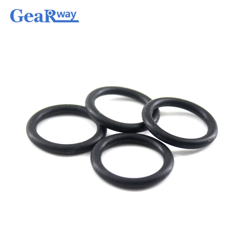 Gearway Черный NBR уплотнительное кольцо 4 мм толщина уплотнение 12/13/14/15/16/29/30 OD