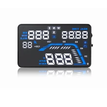 Car HUD GPS Speedometer Head UP Display Overspeed Alarm for VW Volkswagen Golf CC Touran Touareg Jetta Passat Polo car styling