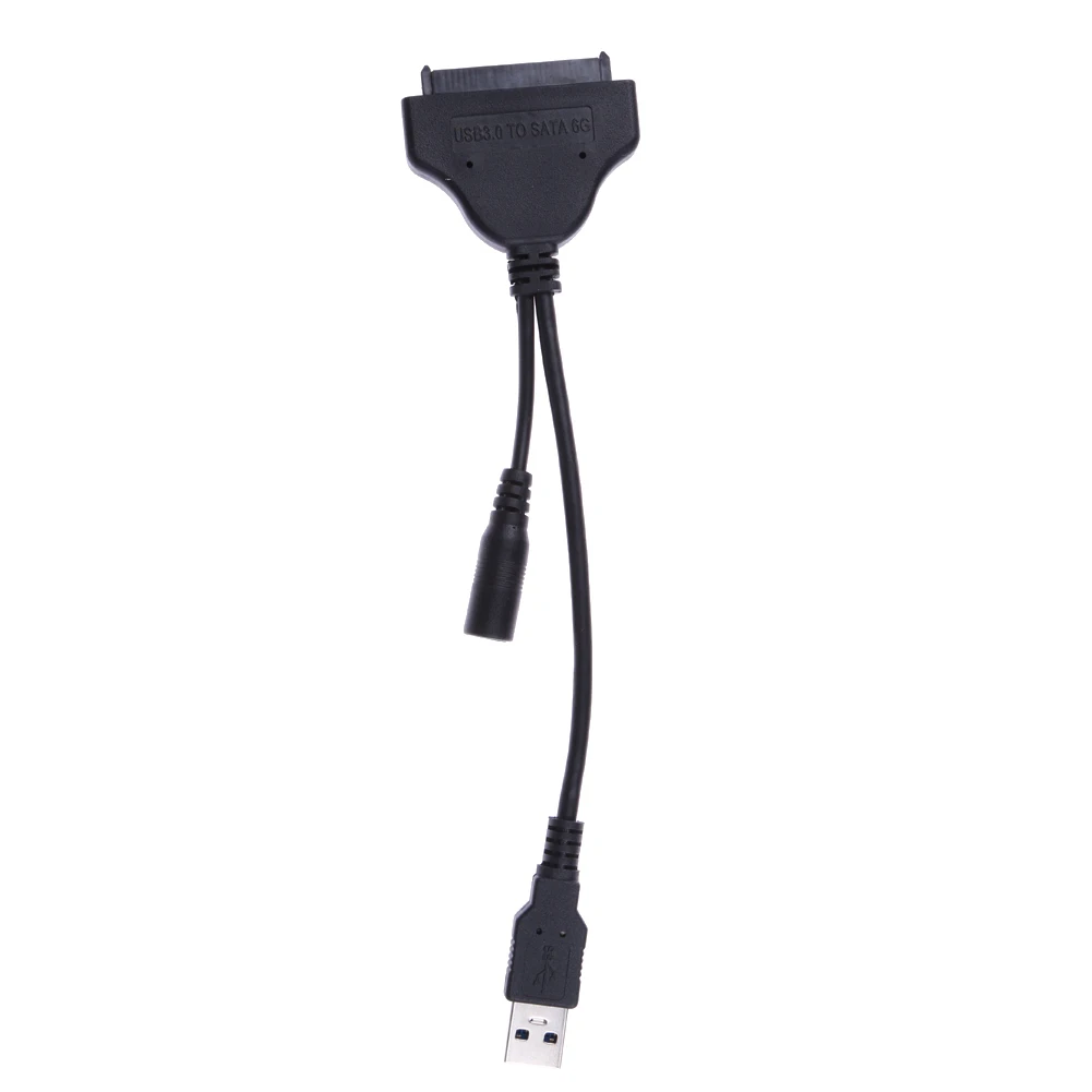 

USB3.0 High Speed TO SATA 3.0 with DC 5.5 USB Power cable support 3.5 inch hard drive A#S0