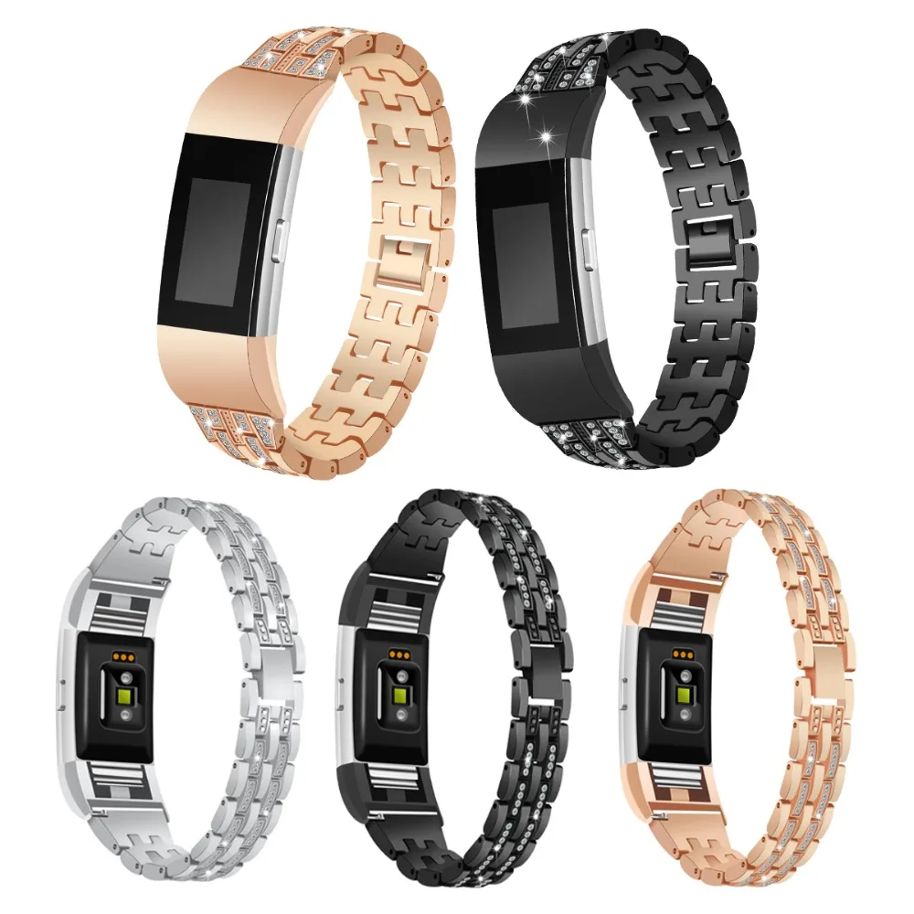 Metal Bands for Fitbit Charge 2,Charge2 Tracker Replacement.