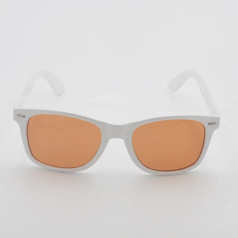 

Classice White Frame Diffraction Glasses Amber Fireworks Lens