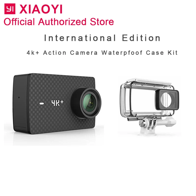 

International Xiaomi Yi 4k Plus Action Camera Sport Cam Outdoor Kamera Screen Wifi Bluetooth Waterproof Touch Screen Camaras APP