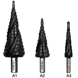 Новая дрель для дерева свёрла обновления 4-12/4-22/4-32/мм 3 Флейта Шаг сверло Треугольники хвостовиком покрытием HRC89 M35 Кобальт шаг