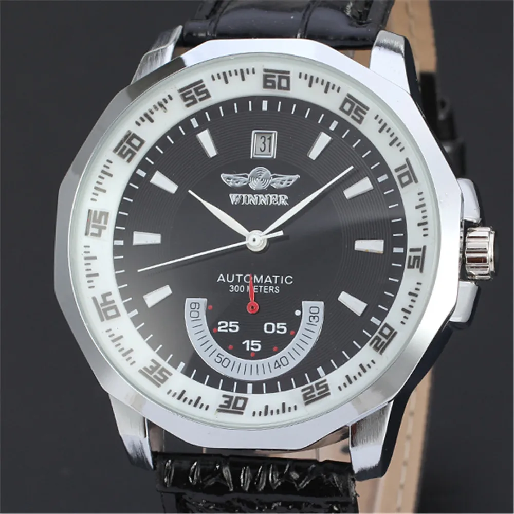winner men's automatic mechanical watch