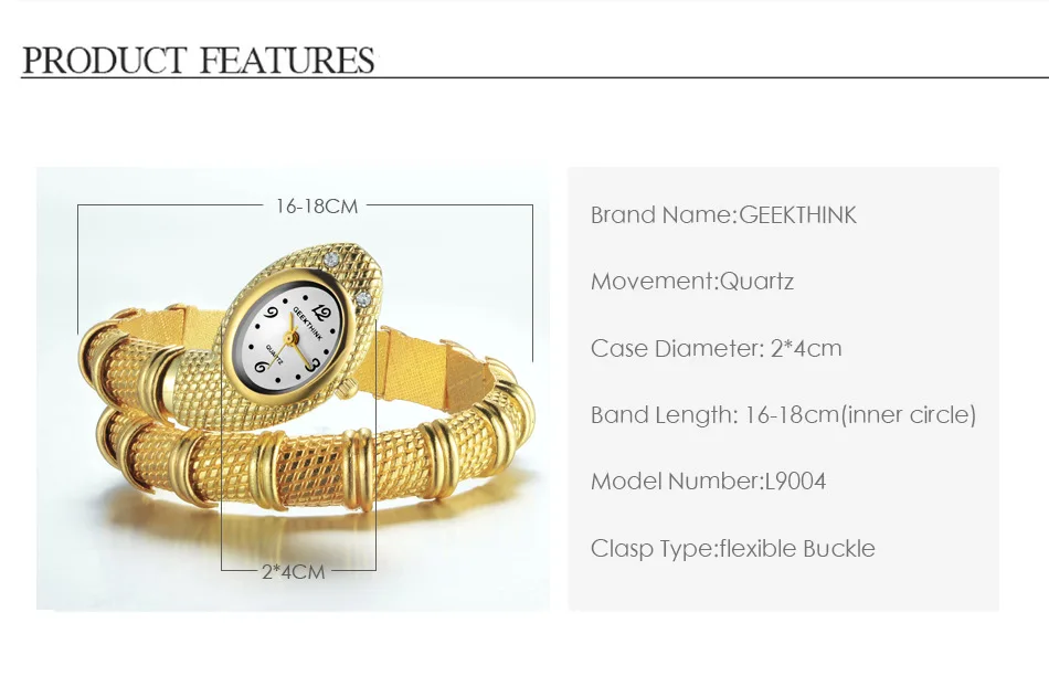 Женские золотые часы-змея браслет в стиле ретро модные классические роскошные кварцевые часы девушка сумка женское платье с поясом часы Рождественский подарок