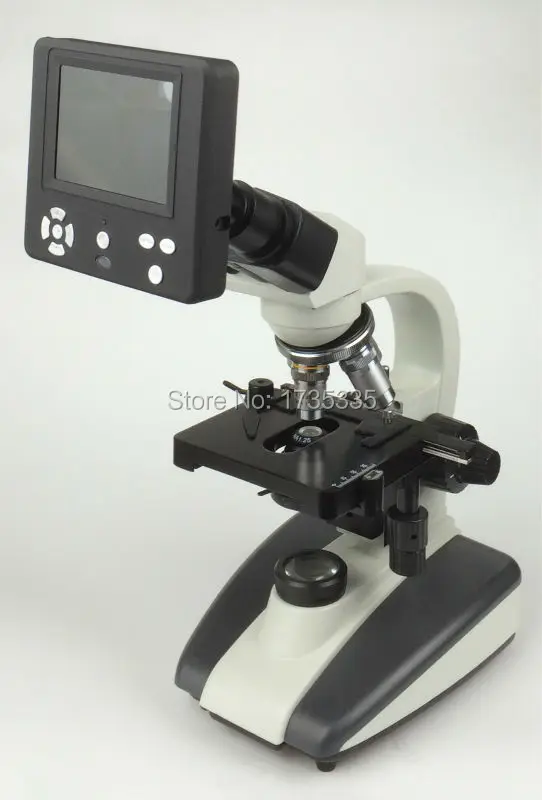 

binocular LCD microscope with microscope smart pad monitor scopepad-LX50, take photo and video, for education