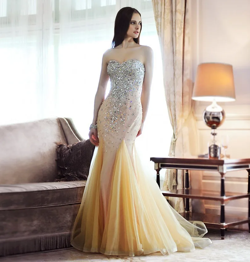 New 2017 Evening font b Dresses b font Sweetheart Neckline Vestido De Festa Princess Style Formal