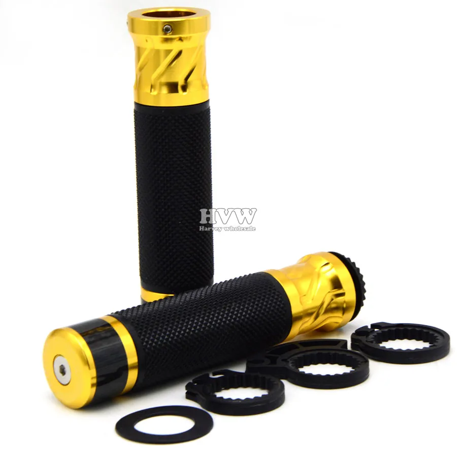 motorcycle CNC  Alloy Aluminum 7/8"22mm handlebar grip&handlebar ends  fit for Honda NC700 VFR 800 S X CB500F NC700S NC700X