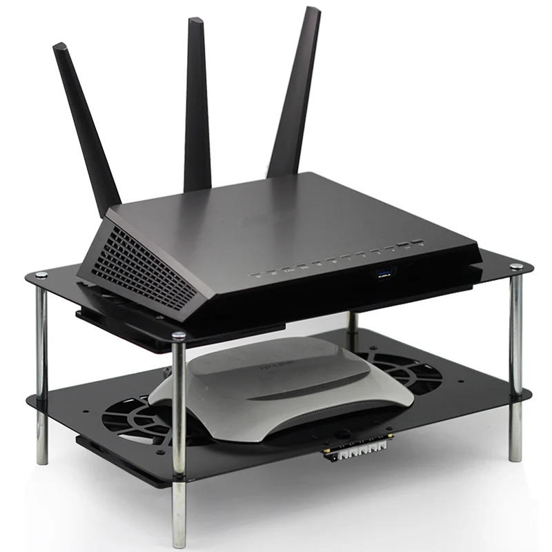 New router cooling rack USB 5V 120mm high speed low noise speed