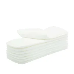 Happyflute inserções de fraldas de microfibra, 3 camadas 35x13.5cm, 10 unidades, frete grátis