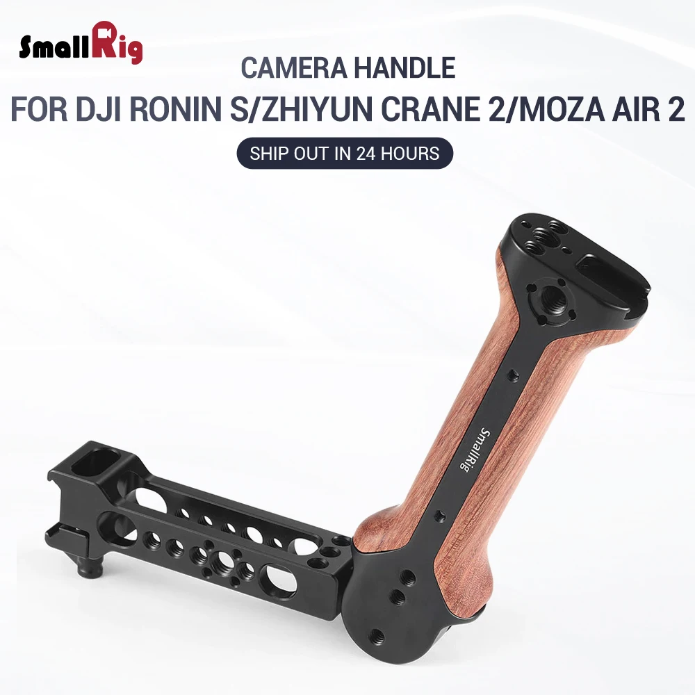 

SmallRig Quick Release Camera Handle Grip Handgrip for DJI Ronin S / for Zhiyun Crane 2 / for Moza Air 2 Gimbal Stabilizer 2340