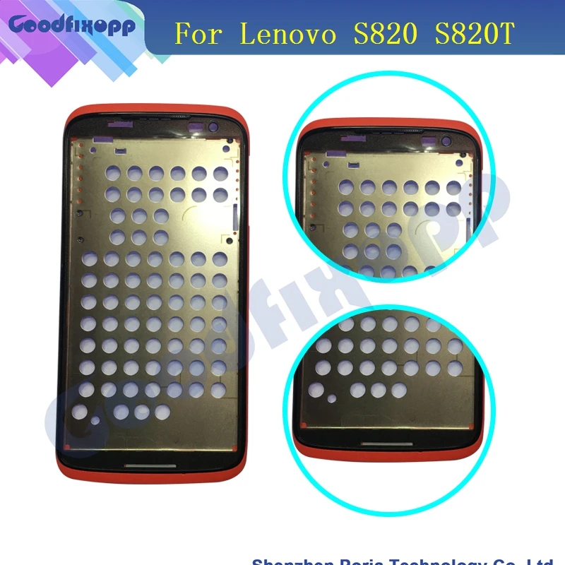 Оригинальный держатель ЖК экрана передняя рамка для Lenovo S820 S820T корпус запасные