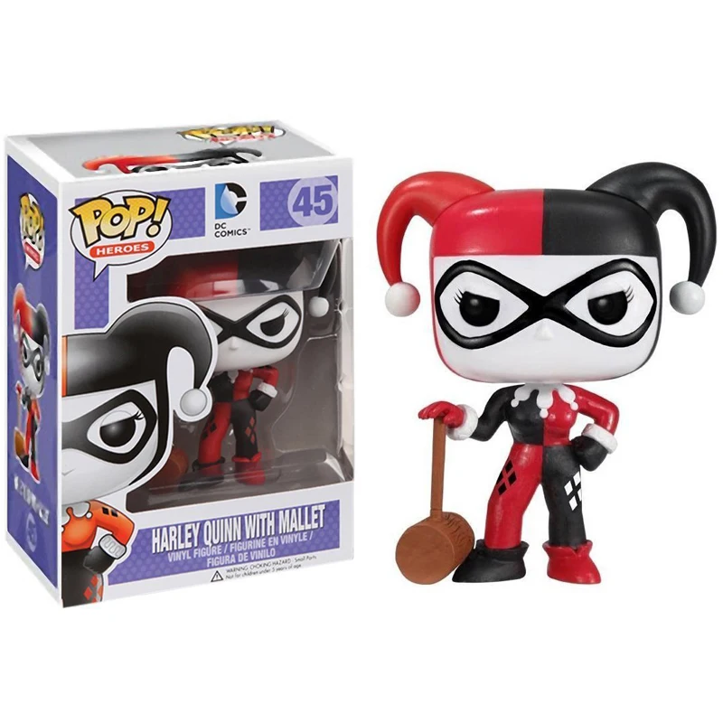 Фигурки героев DC: Harley Quinn оригинальная коробка 1 шт.|Игровые фигурки и