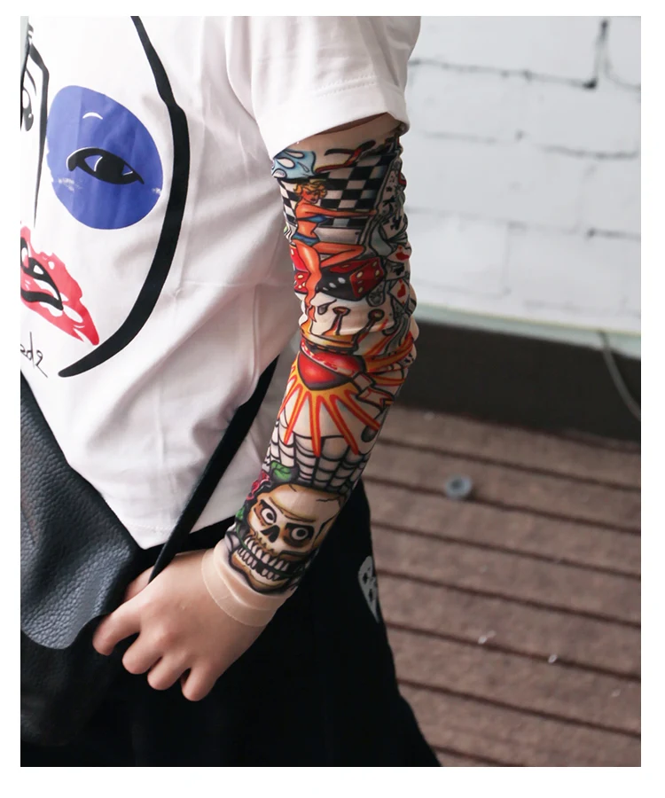 500 шт. Детские тату рукава|kids tattoo sleeve|arm sleevetattoo sleeves kids |