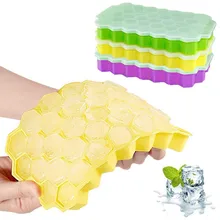 Our cherish 3 лоток для льда в виде соты кубик для заморозки соков 3 шт. лоток для льда Форма для льда контейнеры для хранения# G35
