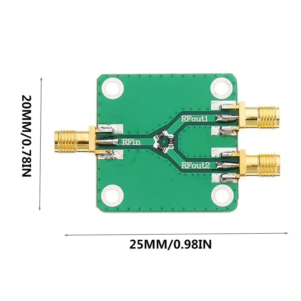 

1PCS DC-5G RF Microwave Resistor Power Distributor Module Microwave Power Splitter Radio Frequency Divider