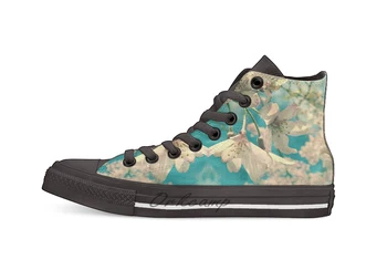 

Kindergarten Sky Casual High Top Canvas shoes sneakers For Drop shipping