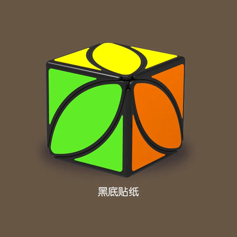 Zhenwei Qiyi Львы Magic Cube странные Форма кленовый лист головоломки Для детей игрушка в подарок Классический для девочек и мальчиков Younth для