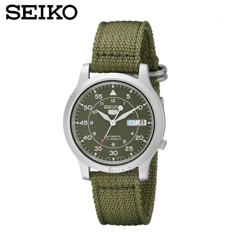 SEIKO Watch No 5 Automatic Fashion simple mechanical watch SNK379K1 SNK807K2 SNK809K1 SNK809K2 SNK385K1 SNK803K2 SNK805K2