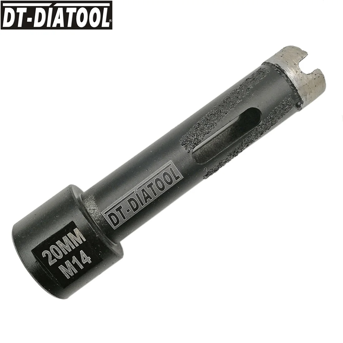 

DT-DIATOOL 1pc Dia 20mm Dry Crown Laser Welded Diamond Drilling Core Bits With Side Protection M14 Thread for Granite Hole Saw